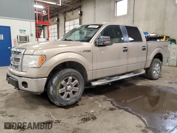 2014 Ford F-150 XL with VIN 1FTFW1EF6EFB95795, listed as a Copart auction lot 45040485 with 240,718 mi miles and Salvage Title. Bid and sale history available at carsss.com. Image 1.