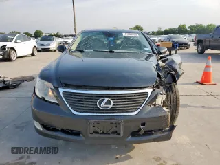 2007 Lexus LS 460 with VIN JTHBL46F775047122, listed as a Copart auction lot 57300995 with Not Provided miles and Clean Title. Bid and sale history available at DreamBid. Image 5.