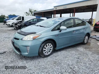 2012 Toyota Prius с VIN JTDKN3DP5C3026504, выставлен на аукционе Copart как лот 59414435 с пробегом Не указан миль и Списание • Salvage title. История ставок и продаж доступна на DreamBid. Изображение 1.