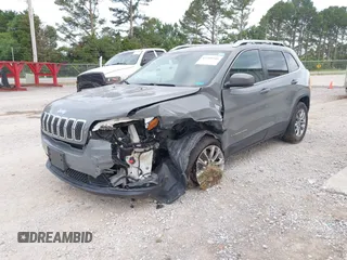 2021 Jeep Cherokee Latitude Lux with VIN 1C4PJLMX2MD211624, listed as a IAAI auction lot 42289546 with 170,255 mi miles and . Bid and sale history available at DreamBid. Image 2.