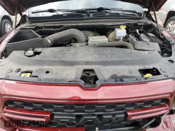 2022 Ram 1500 Big Horn with VIN 1C6SRFFT3NN318490, listed as a Copart auction lot 59371225 with 35,339 mi miles and Salvage title. Bid and sale history available at DreamBid. Image 11.