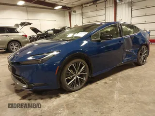 2024 Toyota Prius LE with VIN JTDACAAU1R3045821, listed as a IAAI auction lot 42657634 with 3,574 mi miles and . Bid and sale history available at DreamBid. Image 18.