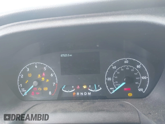 2021 Ford Transit Cargo with VIN 1FTBR1C80MKA48548, listed as a IAAI auction lot 41509103 with 87,523 mi miles and . Bid and sale history available at DreamBid. Image 7.