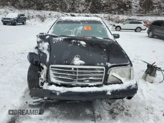 1999 Mercedes-Benz S-Class with VIN WDBGA43G5XA432341, listed as a Copart auction lot 43944135 with 0 mi miles and Salvage Title. Bid and sale history available at carsss.com. Image 5.