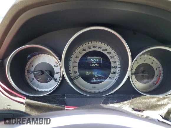 2014 Mercedes-Benz C 250 Sport with VIN WDDGF4HBXEG218784, listed as a Copart auction lot 60883725 with 156,214 mi miles and Clean title. Bid and sale history available at DreamBid. Image 9.