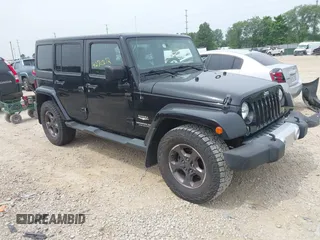 2014 Jeep Wrangler Unlimited Sahara with VIN 1C4HJWEG8EL292835, listed as a IAAI auction lot 42705672 with 176,769 mi miles and . Bid and sale history available at DreamBid. Image 1.