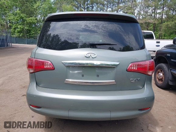 2011 Infiniti QX56 7-passenger with VIN JN8AZ2NEXB9000116, listed as a IAAI auction lot 42159602 with 119,325 mi miles. Bid and sale history available at carsss.com. Image 16.