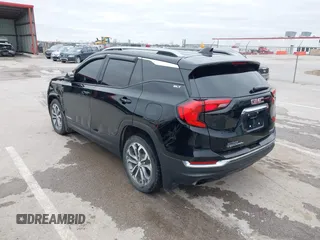 2020 GMC Terrain SLT with VIN 3GKALVEX1LL300155, listed as a IAAI auction lot 41886503 with 121,771 mi miles. Bid and sale history available at carsss.com. Image 3.