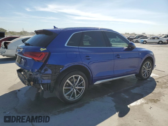 2021 Audi Q5 Premium Plus with VIN WA1E2AFY8M2029978, listed as a Copart auction lot 77748144 with 0 mi miles and Clean Title. Bid and sale history available at carsss.com. Image 3.