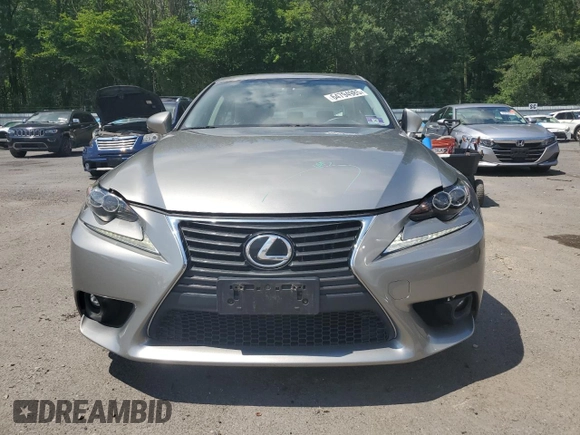 2015 Lexus IS 250 with VIN JTHCF1D29F5023008, listed as a Copart auction lot 64794985 with 112,219 mi miles and Salvage title. Bid and sale history available at DreamBid. Image 5.
