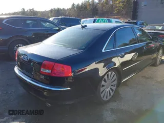 2005 Audi A8 L with VIN WAUML44E85N014712, listed as a IAAI auction lot 41463162 with 120,000 mi miles. Bid and sale history available at carsss.com. Image 4.
