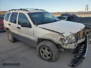 2001 Jeep Grand Cherokee Laredo with VIN 1J4GW48S91C617174, listed as a Copart auction lot 48918285 with 0 mi miles and Salvage Title. Bid and sale history available at carsss.com. Image 4.