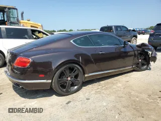 2017 Bentley Continental GT with VIN SCBFT7ZA7HC061784, listed as a Copart auction lot 67612394 with 25,803 mi miles and Salvage Title. Bid and sale history available at DreamBid. Image 3.