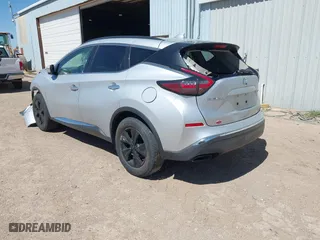 2020 Nissan Murano SV with VIN 5N1AZ2BS2LN104917, listed as a IAAI auction lot 41548553 with 148,142 mi miles. Bid and sale history available at carsss.com. Image 3.