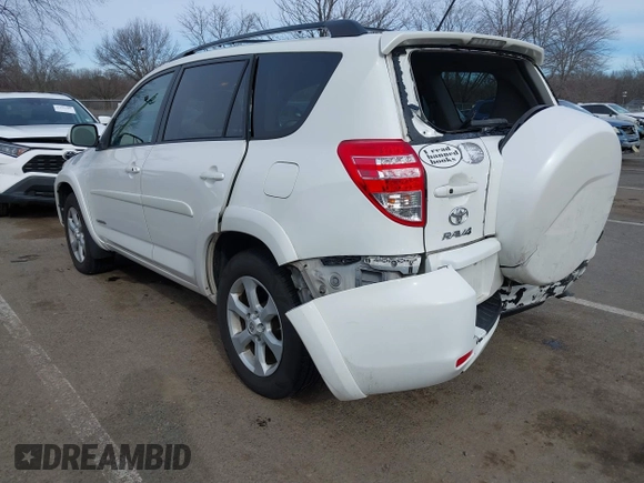 2012 Toyota RAV4 Limited with VIN 2T3DK4DV1CW072009, listed as a IAAI auction lot 41613446 with 134,221 mi miles. Bid and sale history available at carsss.com. Image 3.