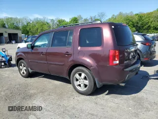 2009 Honda Pilot EX with VIN 5FNYF48439B019642, listed as a Copart auction lot 55782865 with 212,590 mi miles and Salvage Title. Bid and sale history available at DreamBid. Image 2.