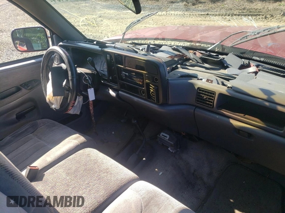 1997 Dodge 2500 with VIN 1B7KF26Z7VJ563055, listed as a Copart auction lot 66916434 with 235,006 mi miles and Salvage Title. Bid and sale history available at DreamBid. Image 8.