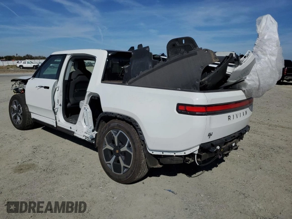 2024 Rivian R1T Adventure z VIN 7FCTGCAA9RN030318, wystawiony jako Copart lot #77036474 z przebiegiem 3 522 mil mil oraz Szkoda całkowita • Salvage title. Historia ofert i sprzedaży dostępna na DreamBid. Obrazek 2.