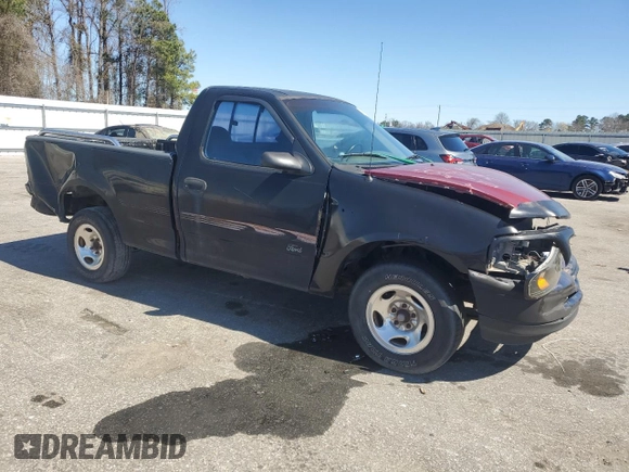1998 Ford F-150 with VIN 1FTZF172XWNB64967, listed as a Copart auction lot 48491685 with 243,907 mi miles and Salvage title. Bid and sale history available at DreamBid. Image 4.
