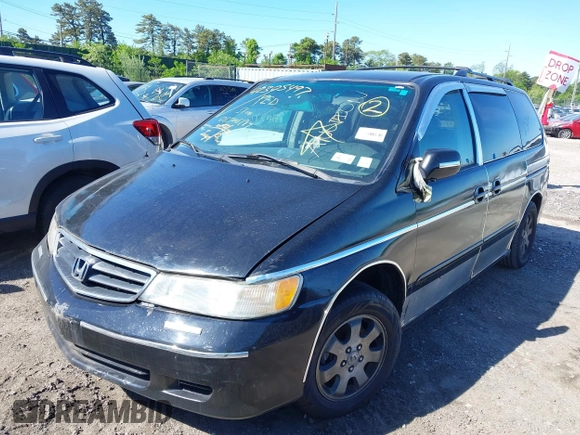2003 Honda Odyssey EX-L z VIN 5FNRL18943B068332, wystawiony jako IAAI lot #42305497 z przebiegiem Nie podano mil oraz . Historia ofert i sprzedaży dostępna na DreamBid. Obrazek 2.