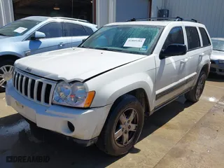 2007 Jeep Grand Cherokee Laredo with VIN 1J8HS48P37C658550, listed as a IAAI auction lot 41809384 with 1 mi miles. Bid and sale history available at carsss.com. Image 2.