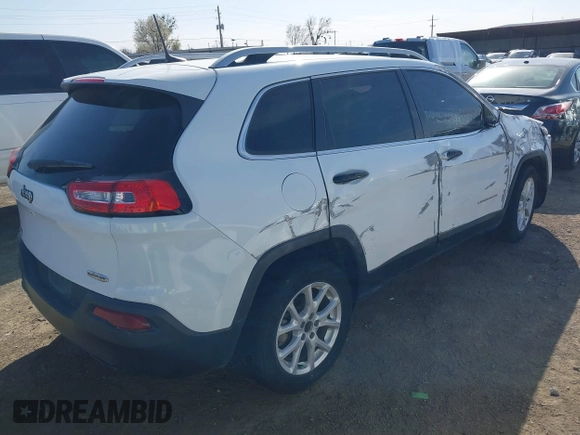 2018 Jeep Cherokee Latitude Tech Connect z VIN 1C4PJLCB3JD566741, wystawiony jako IAAI lot #41855103 z przebiegiem 97 829 mil mil oraz . Historia ofert i sprzedaży dostępna na DreamBid. Obrazek 4.