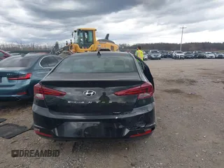 2020 Hyundai Elantra SEL with VIN 5NPD84LF6LH629173, listed as a IAAI auction lot 41922980 with 87,507 mi miles. Bid and sale history available at carsss.com. Image 16.
