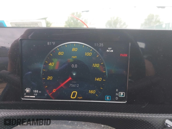 2020 Mercedes-Benz A 220 с VIN WDD3G4FB0LW036562, выставлен на аукционе IAAI как лот 42447595 с пробегом 75 612 миль миль и . История ставок и продаж доступна на DreamBid. Изображение 7.
