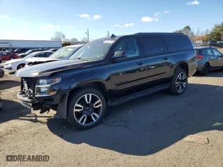 2020 Chevrolet Suburban Premier with VIN 1GNSKJKJ3LR221968, listed as a Copart auction lot 50227105 with 82,539 mi miles and Salvage Title. Bid and sale history available at carsss.com. Image 1.