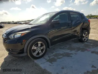 2016 Honda HR-V EX-L w/Navi with VIN 3CZRU5H75GM701421, listed as a Copart auction lot 50977885 with 100,389 mi miles and Salvage Title. Bid and sale history available at carsss.com. Image 1.