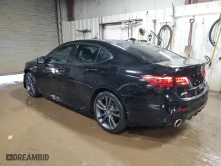 2018 Acura TLX w/A-SPEC Pkg with VIN 19UUB3F65JA006303, listed as a Copart auction lot 47532035 with 38,680 mi miles and Salvage Title. Bid and sale history available at carsss.com. Image 2.
