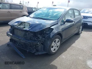 2017 Kia Forte5 LX with VIN KNAFK5A83H5709281, listed as a IAAI auction lot 41482492 with 74,979 mi miles. Bid and sale history available at carsss.com. Image 18.