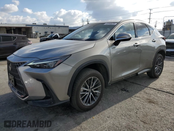 2024 Lexus NX 350h with VIN JTJAKCEZ6R5015994, listed as a Copart auction lot 43398635 with 19,798 mi miles and Salvage title. Bid and sale history available at DreamBid. Image 1.