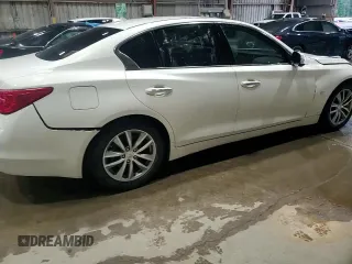 2015 Infiniti Q50 Premium z VIN JN1BV7AP1FM336551, wystawiony jako Copart lot #56077035 z przebiegiem 91 244 mil mil oraz Szkoda całkowita • Salvage title. Historia ofert i sprzedaży dostępna na DreamBid. Obrazek 13.