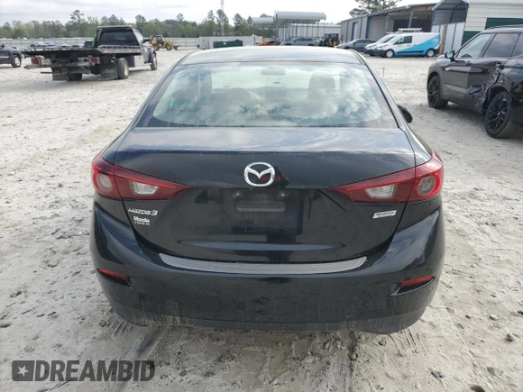 2018 Mazda 3 Sport with VIN 3MZBN1U75JM166548, listed as a Copart auction lot 50704795 with 130,342 mi miles and Salvage Title. Bid and sale history available at DreamBid. Image 6.
