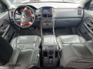 2003 Honda Pilot EX with VIN 2HKYF18783H612415, listed as a Copart auction lot 53049385 with 258,932 mi miles and Salvage Title. Bid and sale history available at carsss.com. Image 8.