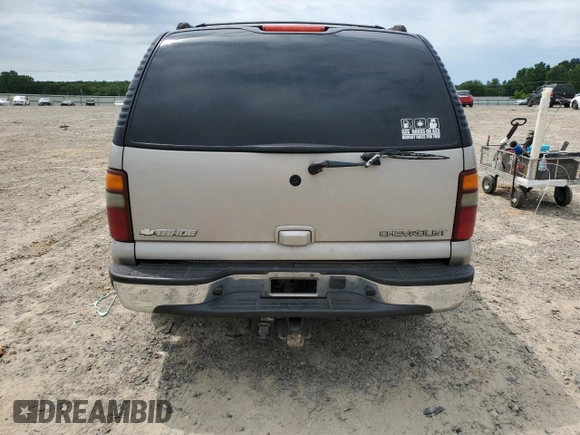 2004 Chevrolet Tahoe LT with VIN 1GNEC13Z64R300485, listed as a Copart auction lot 58387885 with Not provided miles and Salvage title. Bid and sale history available at DreamBid. Image 6.