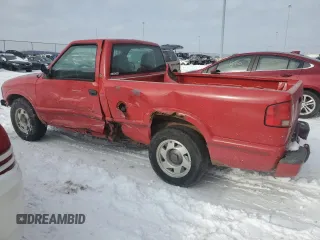 1999 GMC Sonoma with VIN 1GTCS1444XK504446, listed as a Copart auction lot 41479635 with 0 mi miles and Salvage Title. Bid and sale history available at carsss.com. Image 2.