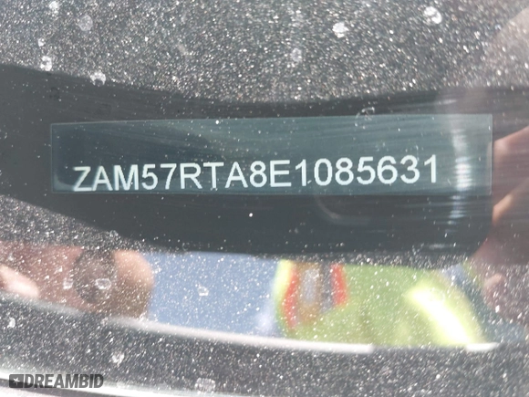2014 Maserati Ghibli S Q4 with VIN ZAM57RTA8E1085631, listed as a IAAI auction lot 41829745 with 80,418 mi miles. Bid and sale history available at carsss.com. Image 17.