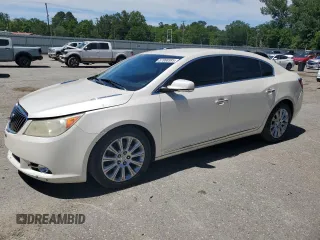 2013 Buick LaCrosse Premium 1 with VIN 1G4GF5G32DF328495, listed as a Copart auction lot 57868985 with 216,294 mi miles and Salvage title. Bid and sale history available at DreamBid. Image 1.