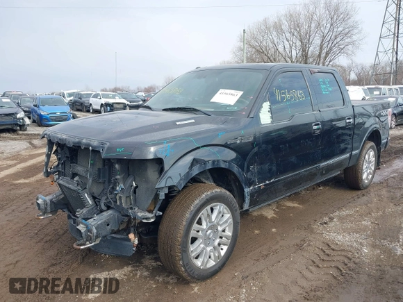 2013 Ford F-150 XL with VIN 1FTFW1ET2DFA66490, listed as a IAAI auction lot 41565863 with 215,421 mi miles. Bid and sale history available at carsss.com. Image 17.