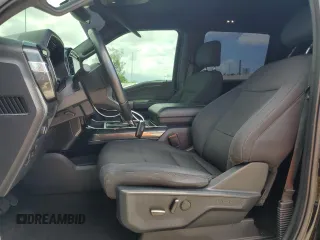 2022 Ford F-150 XL with VIN 1FTFW1E82NFC33590, listed as a Copart auction lot 61806045 with 53,477 mi miles and Salvage title. Bid and sale history available at DreamBid. Image 7.