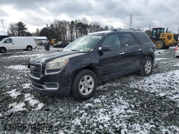 2016 GMC Acadia SLE with VIN 1GKKVPKDXGJ163301, listed as a Copart auction lot 46034825 with 191,336 mi miles and Salvage Title. Bid and sale history available at carsss.com. Image 1.