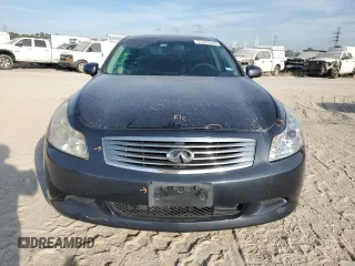 2007 Infiniti G35 Sport with VIN JNKBV61E67M711663, listed as a Copart auction lot 77412344 with 161,697 mi miles and Salvage Title. Bid and sale history available at DreamBid. Image 5.