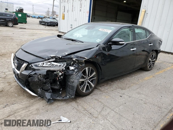 2023 Nissan Maxima SV z VIN 1N4AA6CV5PC510872, wystawiony jako Copart lot #49729095 z przebiegiem 51 470 mil mil oraz Szkoda całkowita • Salvage title. Historia ofert i sprzedaży dostępna na DreamBid. Obrazek 1.