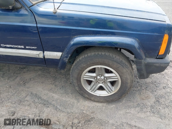 2001 Jeep Cherokee Sport with VIN 1J4FT48S01L604740, listed as a IAAI auction lot 42440685 with 198,284 mi miles and . Bid and sale history available at DreamBid. Image 12.