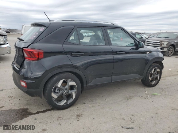 2024 Hyundai Venue SEL with VIN KMHRC8A36RU339384, listed as a Copart auction lot 44604035 with NaN miles and Salvage Title. Bid and sale history available at carsss.com. Image 3.