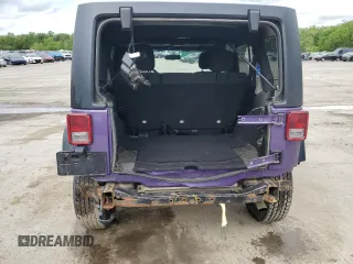 2018 Jeep Wrangler Unlimited Sport with VIN 1C4BJWDG9JL910410, listed as a Copart auction lot 56561955 with 57,450 mi miles and Salvage title. Bid and sale history available at DreamBid. Image 6.
