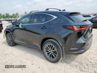 2025 Lexus NX 250 with VIN 2T2ADCAZ2SC022917, listed as a Copart auction lot 57884435 with 5,740 mi miles and Salvage title. Bid and sale history available at DreamBid. Image 2.