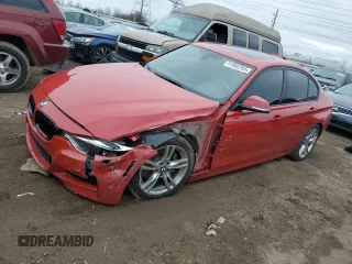 2014 BMW 3 Series 335i xDrive with VIN WBA3B9G59ENR90991, listed as a Copart auction lot 51062265 with 60,695 mi miles and Salvage Title. Bid and sale history available at carsss.com. Image 1.